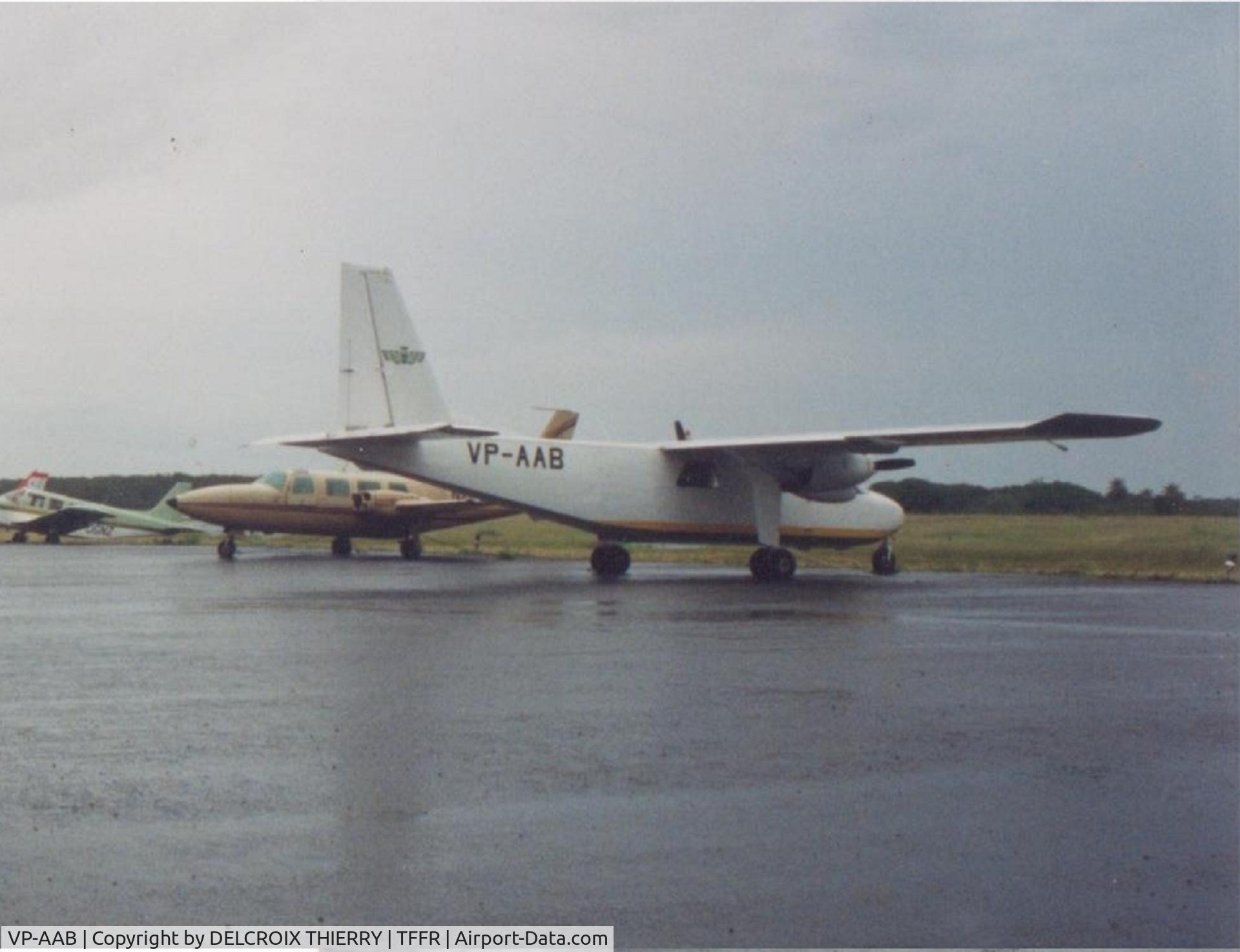 VP-AAB, 1984 Britten-Norman BN-2A-26 Islander C/N 3008, De-registered