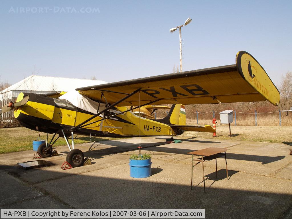 HA-PXB, 1962 PZL-Okecie PZL-101A Gawron C/N 52066, Csepel
