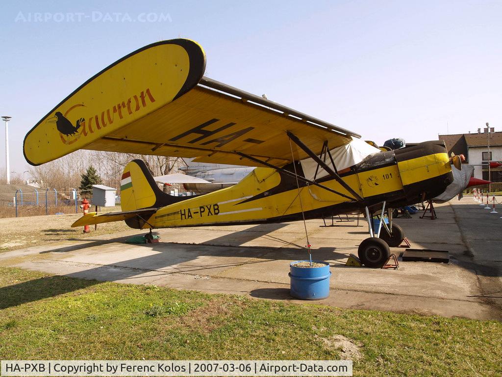 HA-PXB, 1962 PZL-Okecie PZL-101A Gawron C/N 52066, Csepel