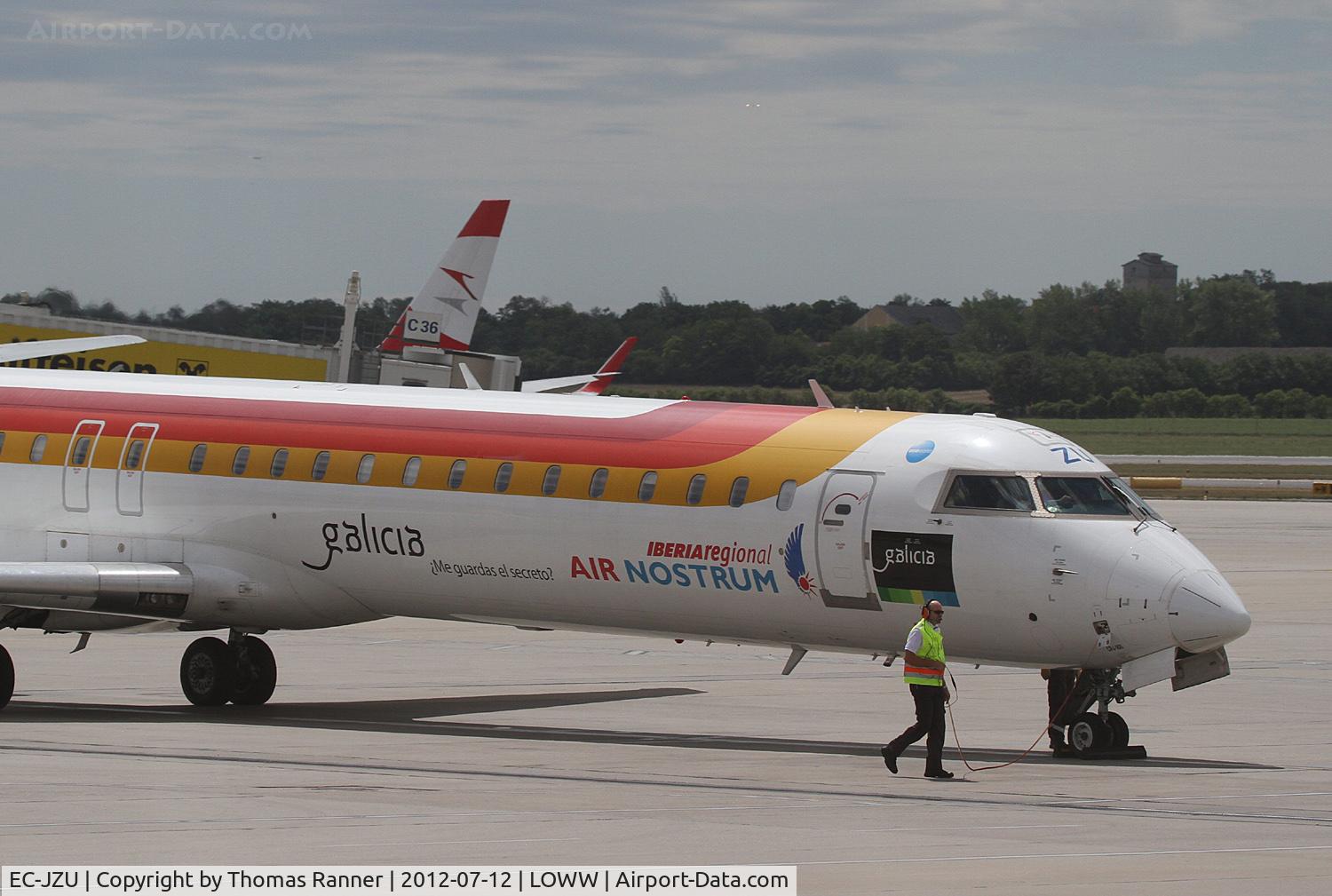 EC-JZU, 2007 Bombardier CRJ-900 (CL-600-2D24) C/N 15115, Air Nostrum CRJ-900