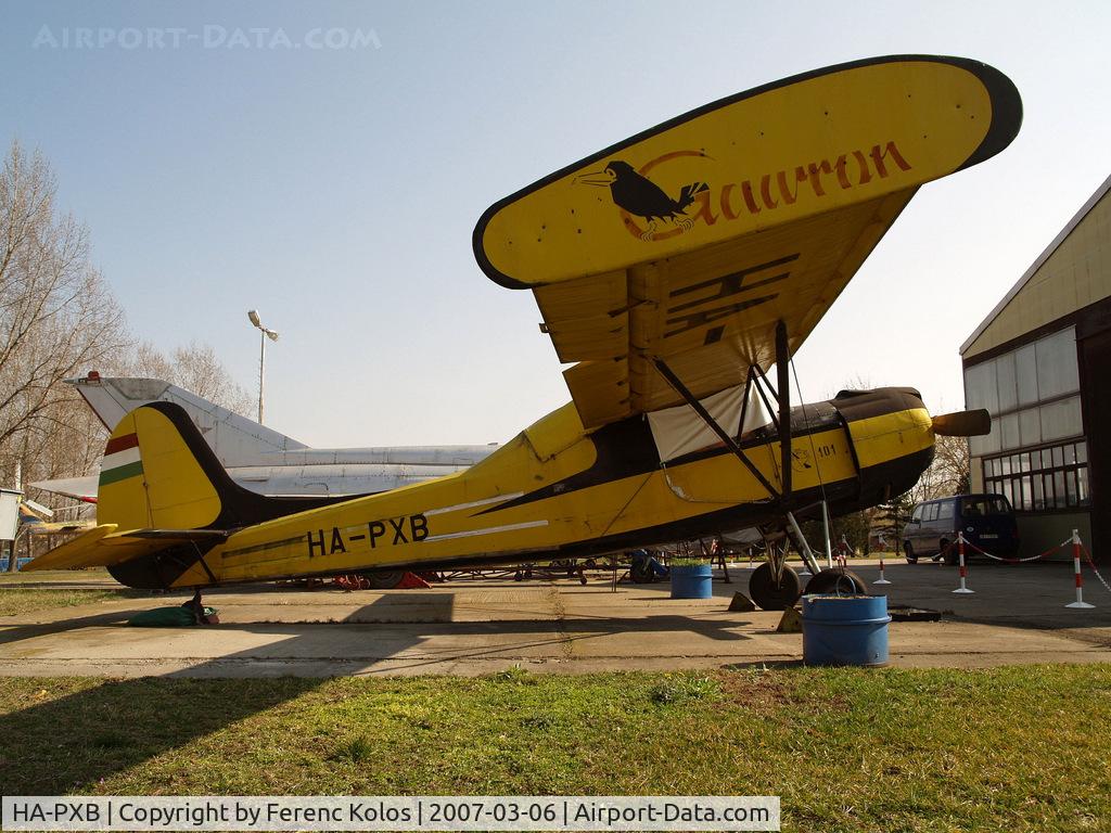HA-PXB, 1962 PZL-Okecie PZL-101A Gawron C/N 52066, Csepel