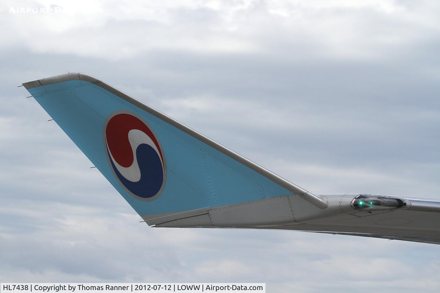 HL7438, 2003 Boeing 747-4B5ERF C/N 33515, Korean Air Cargo Boeing 747
