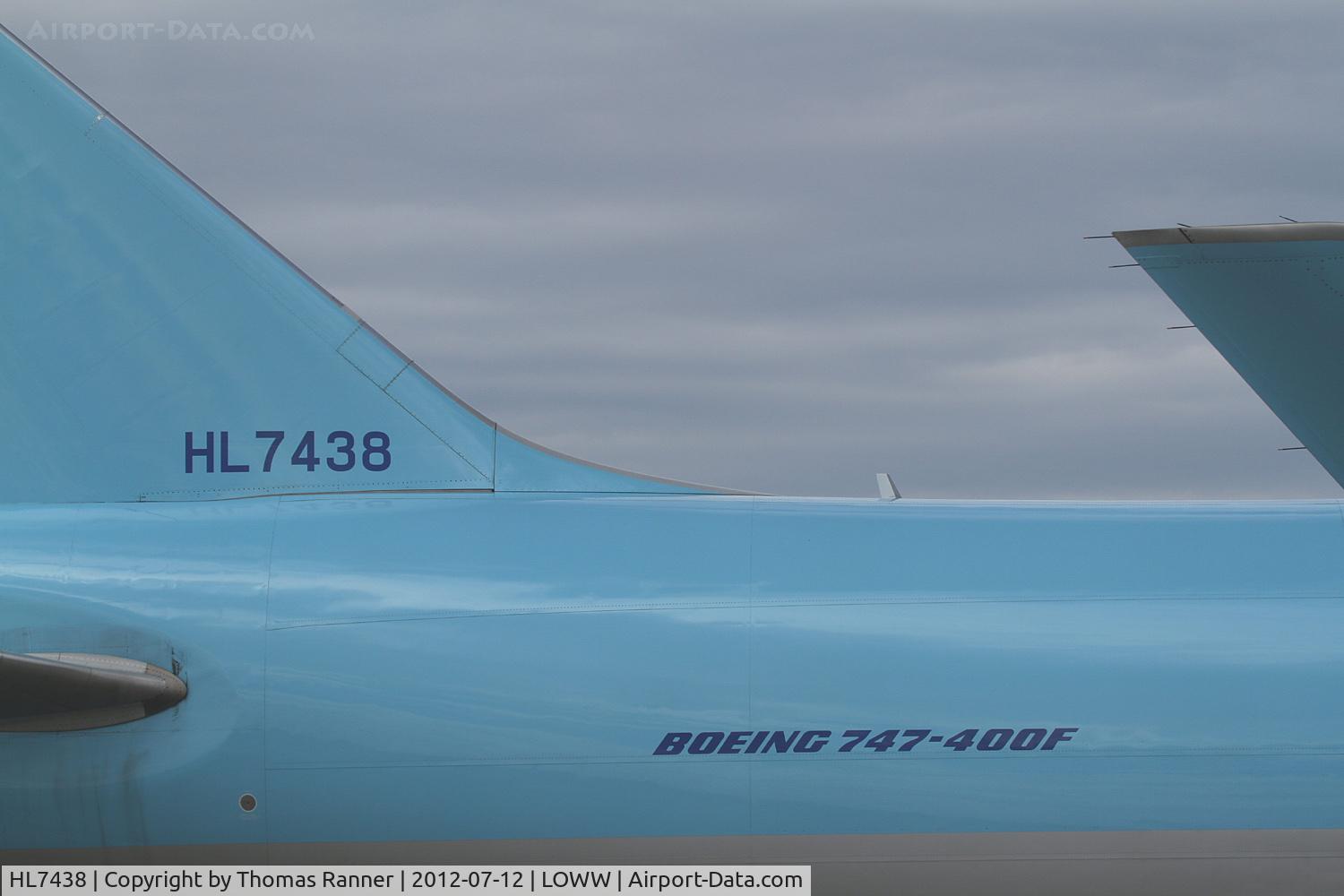 HL7438, 2003 Boeing 747-4B5ERF C/N 33515, Korean Air Cargo Boeing 747
