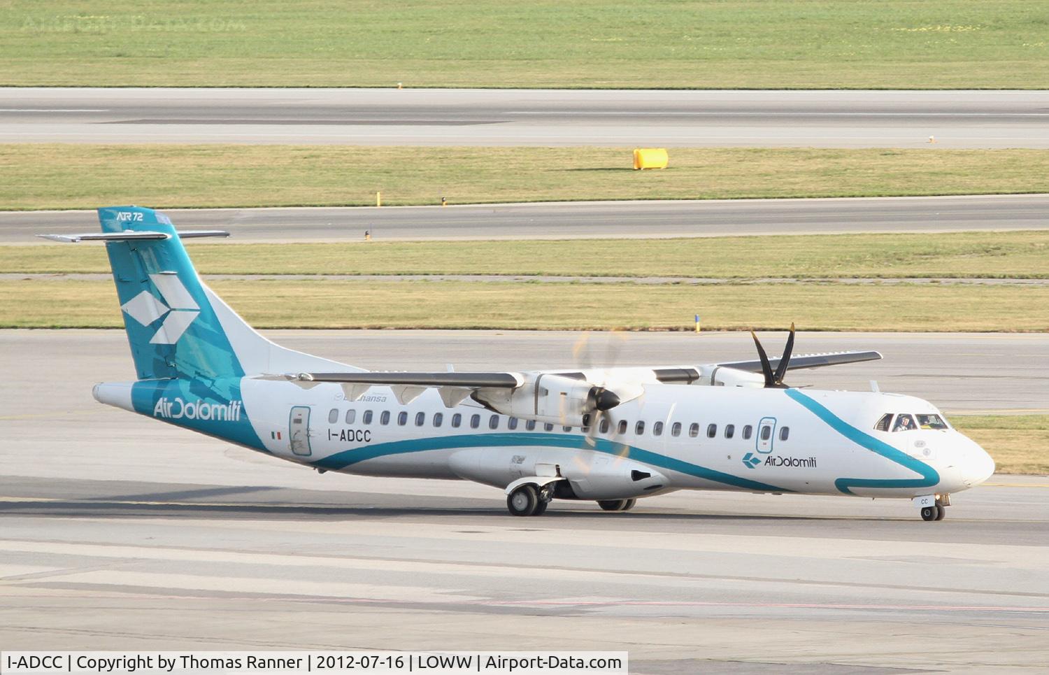 I-ADCC, 2001 ATR 72-212A (500) C/N 662, Air Dolomiti ATR 72