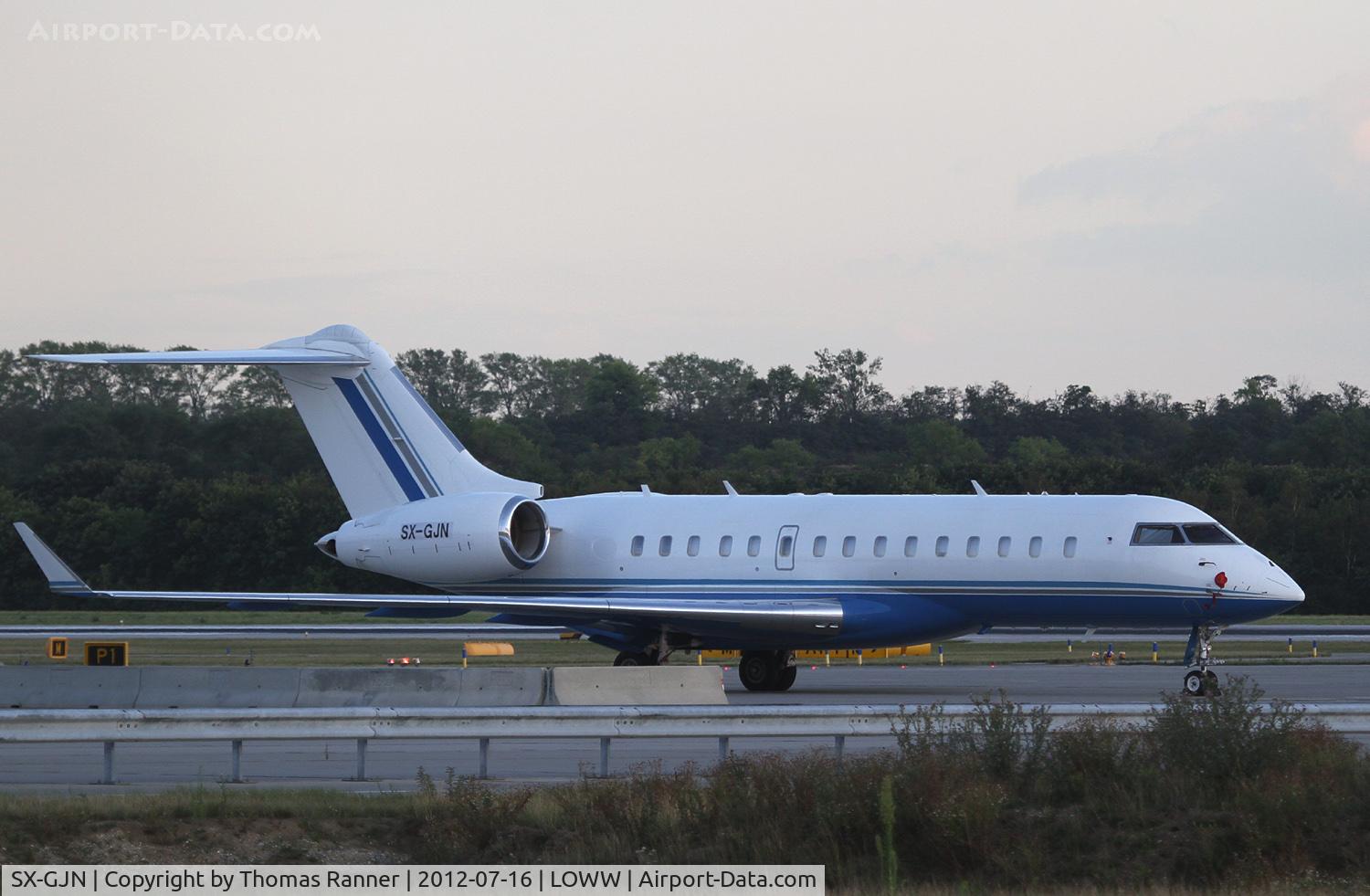 SX-GJN, 2007 Bombardier BD-700-1A10 Global Express XRS C/N 9260, Gainjet Bombadier BD-700
