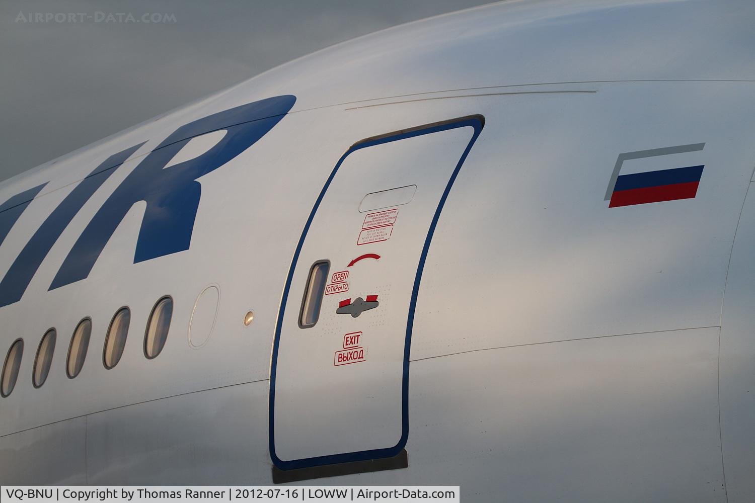VQ-BNU, 1999 Boeing 777-2Q8/ER C/N 29908, Orenair Boeing 777