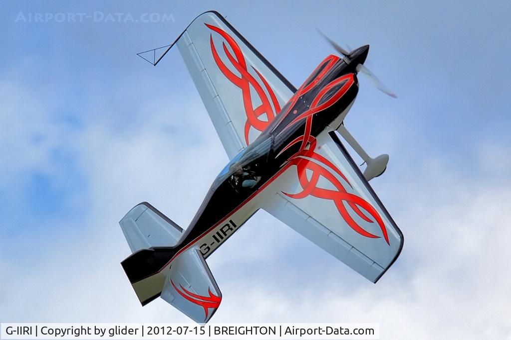 G-IIRI, 2011 XtremeAir XA-41 Sbach 300 C/N LAA379-15090, Potent aerobatic mount and this guy really showed it 's real potential