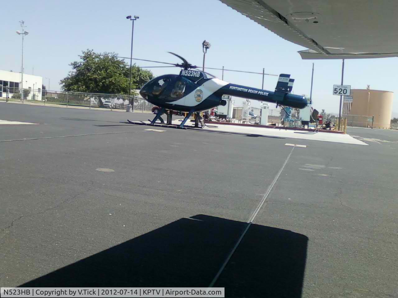 N523HB, 2007 MD Helicopters 500N C/N LN105, @ PTV