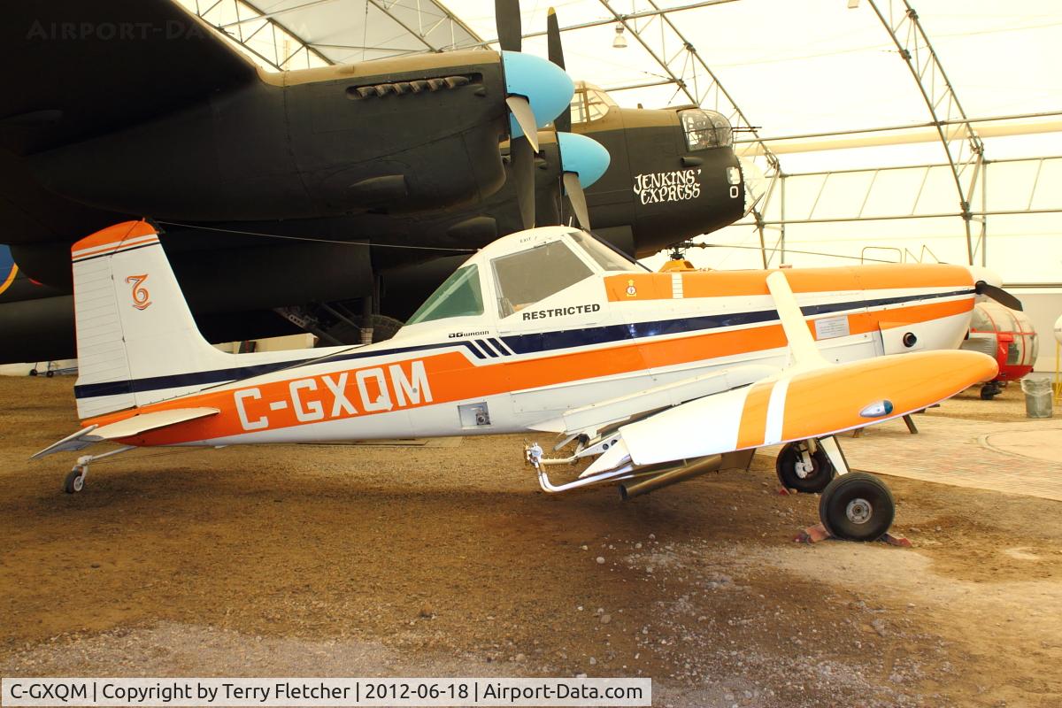 C-GXQM, 1966 Cessna 188 AGwagon C/N 188-0007, At Aero Space Museum of Calgary