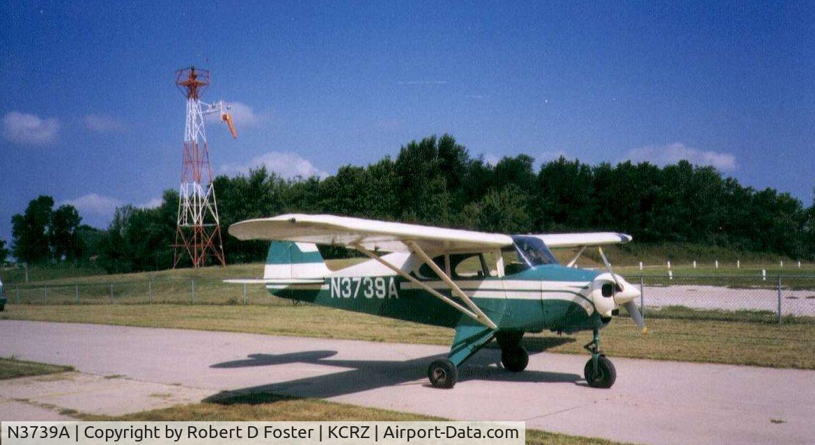 N3739A, 1953 Piper PA-22-135 Tri-Pacer C/N 22-1982, PA 22 -135