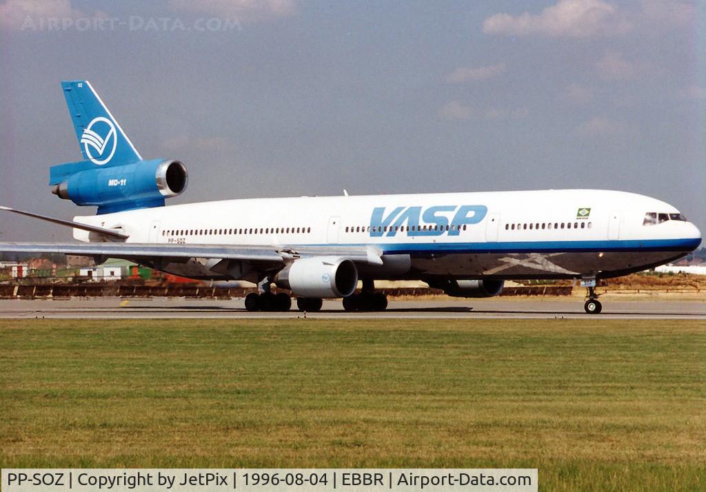 PP-SOZ, 1992 McDonnell Douglas MD-11F C/N 48414, VASP. Anos dourados...