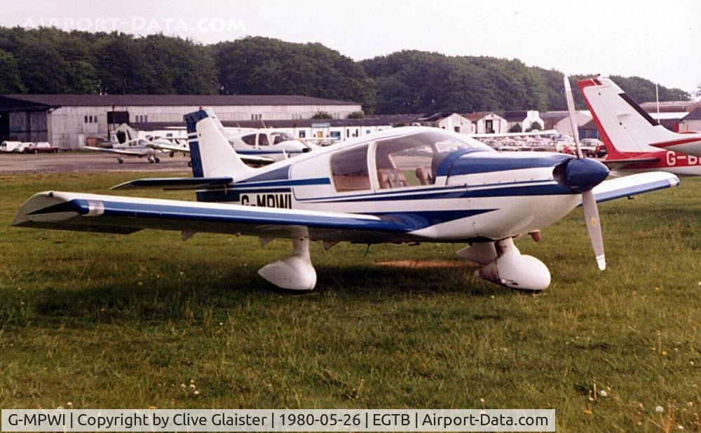 G-MPWI, 1973 Robin HR-100-210 Safari C/N 163, Ex: F-BUPD > F-ODFA > F-GBTY > G-MPWI - Originally owned to, MPW Aviation Ltd in March 1980. Currently in private hands since, February 2004.
