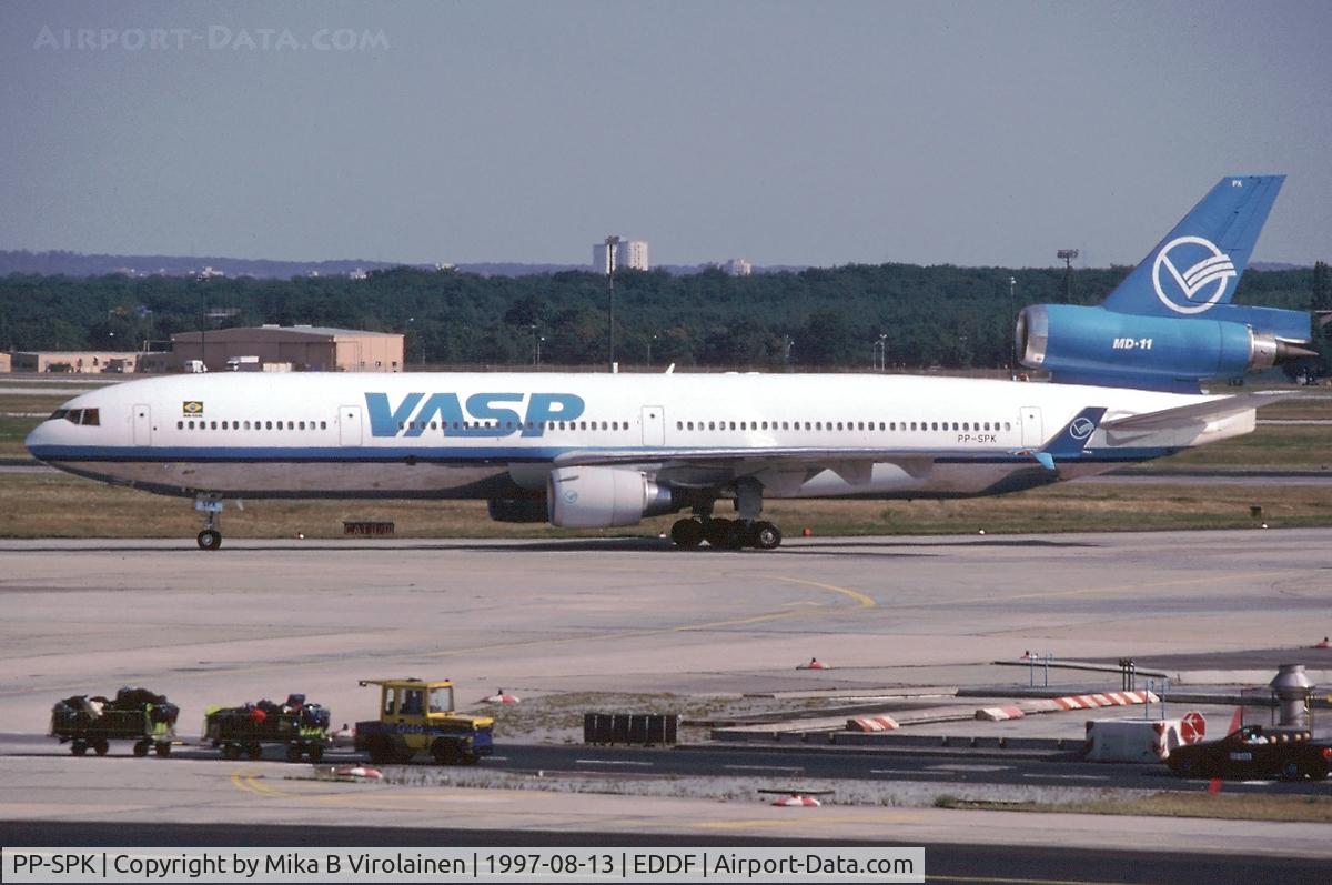 PP-SPK, 1995 McDonnell Douglas MD-11F C/N 48744, Oldest VASP