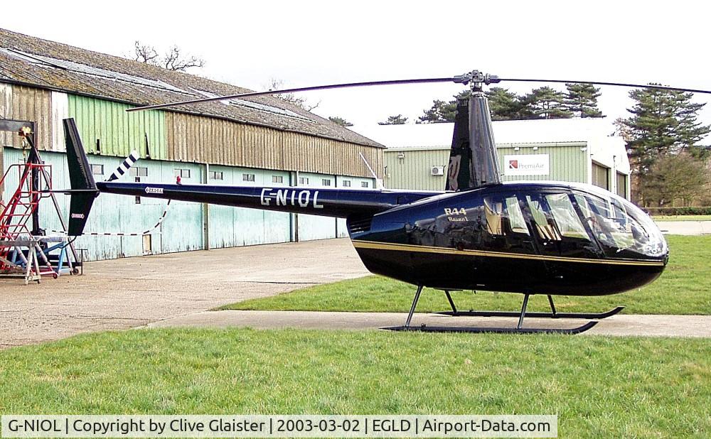 G-NIOL, 2003 Robinson R44 C/N 1291, Originally owned to, ETI UK Ltd March 2003. De-registered as destroyed August 2003.