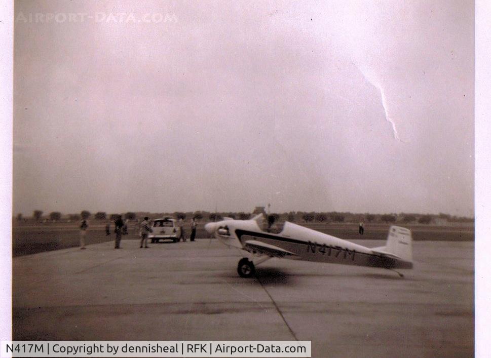 N417M, 1958 Druine D.31 Turbulent C/N PFA-417-1CM, 1958 DRUINE D-31 C/N PFA-417-1CM