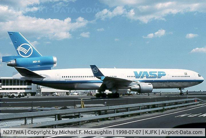 N277WA, 1995 McDonnell Douglas MD-11 C/N 48743, Leased to VASP