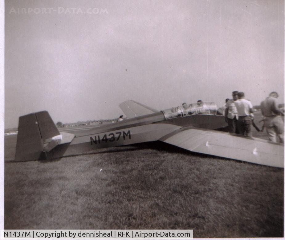 N1437M, 1957 Schweizer TG3A C/N 113, 1957 SCHWEIZER TG3A C/N 113