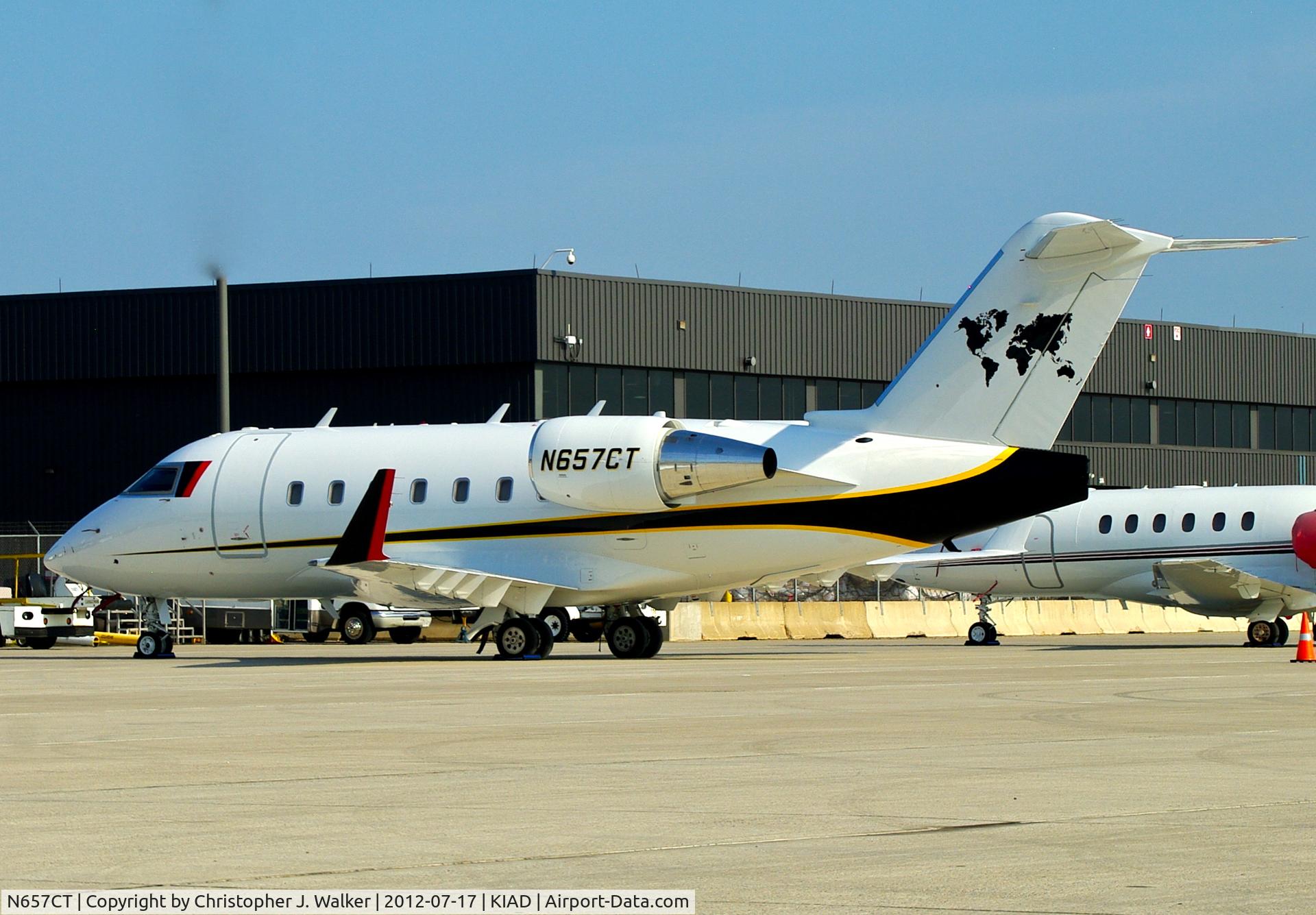 N657CT, 2006 Bombardier Challenger 604 (CL-600-2B16) C/N 5665, Owned by Caterpillar, Inc.