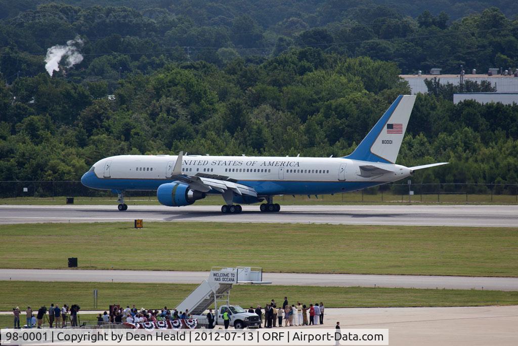 98-0001, 1998 Boeing VC-32A (757-200) C/N 29025, 