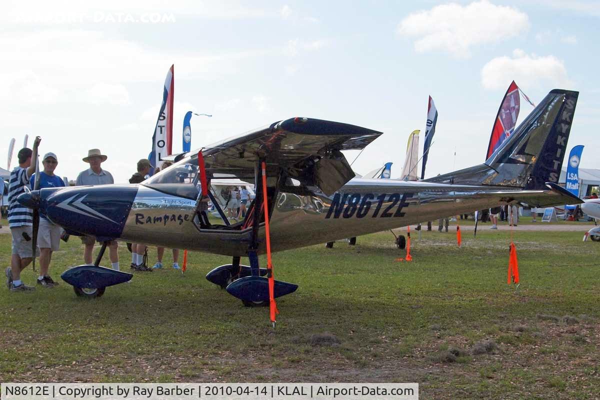 N8612E, 2007 Skykits RAMPAGE C/N 06-07-53-002, Seen here.