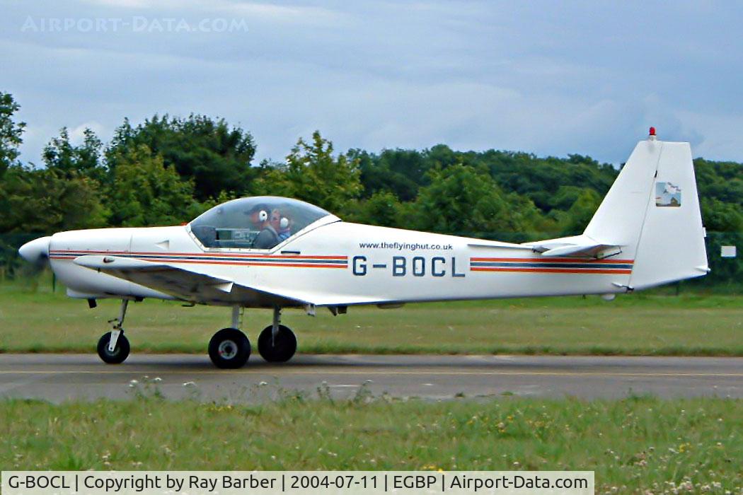 G-BOCL, 1986 Slingsby T-67C Firefly C/N 2035, Slingsby T.67C Firefly [2035] Kemble~G 11/07/2004. Seen here.