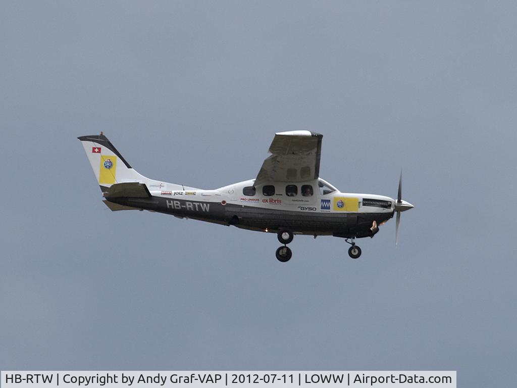 HB-RTW, 1980 Cessna P210N (Turbine mod) Pressurised Centurion C/N P21000621, Cessna 210
