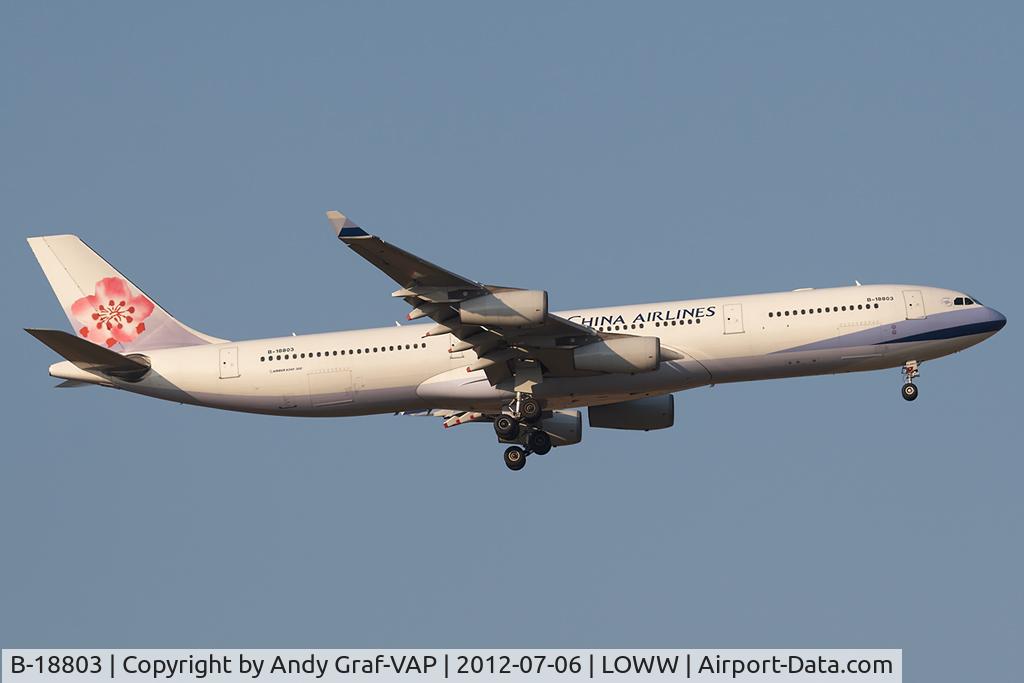 B-18803, 2001 Airbus A340-313 C/N 411, China Airlines A340-300