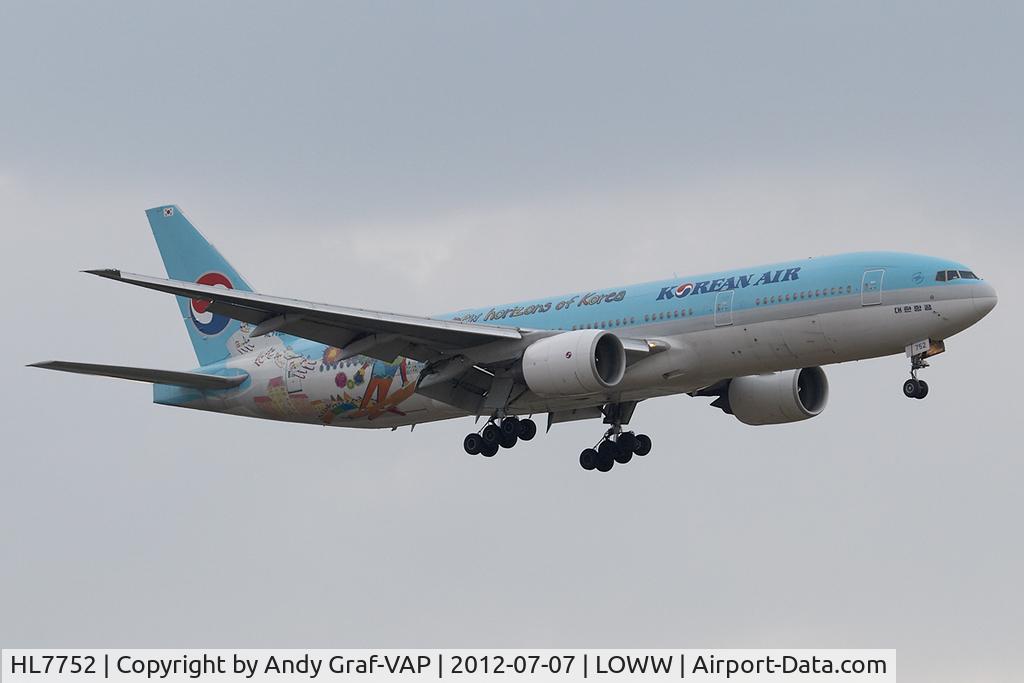 HL7752, 2007 Boeing 777-2B5/ER C/N 34211, Korean Air 777-200