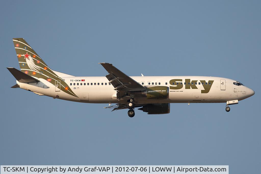 TC-SKM, 1997 Boeing 737-49R C/N 28882, Sky Airlines 737-400