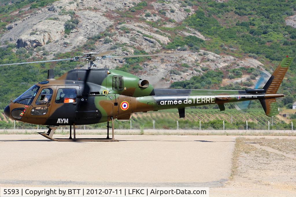 5593, Aerospatiale AS-555UN Fennec C/N 5593, Ready for Take Off