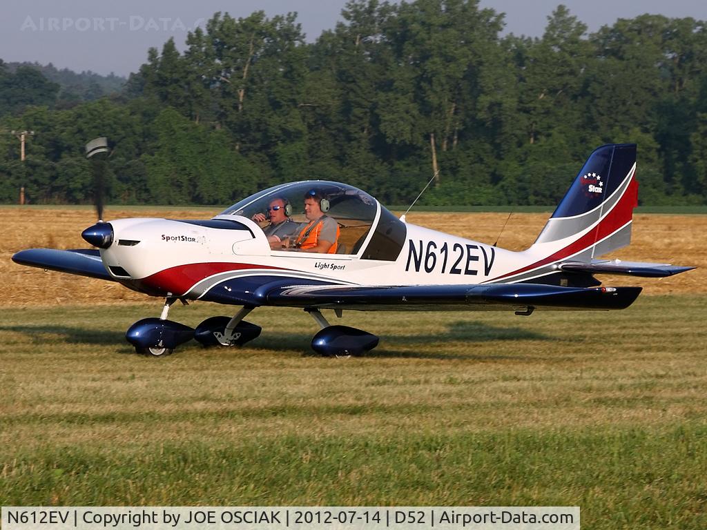 N612EV, 2006 Evektor-Aerotechnik SPORTSTAR C/N 20060612, At Geneseo