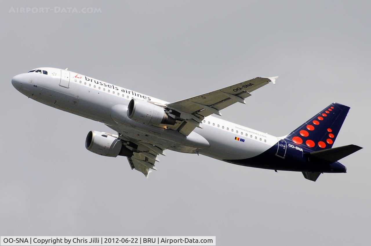 OO-SNA, 2001 Airbus A320-214 C/N 1441, Brussels Airlines