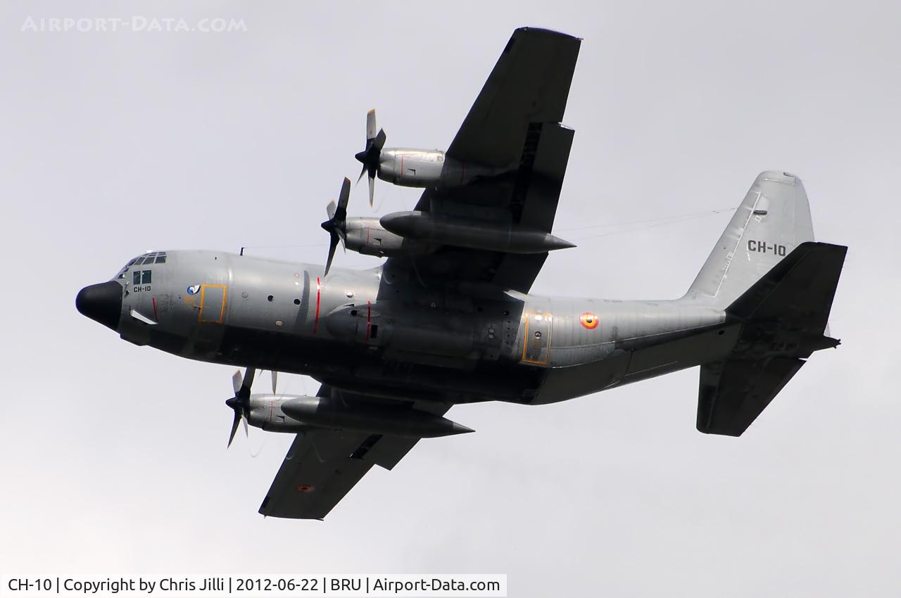 CH-10, 1972 Lockheed C-130H Hercules C/N 382-4481, Belgium Air Force