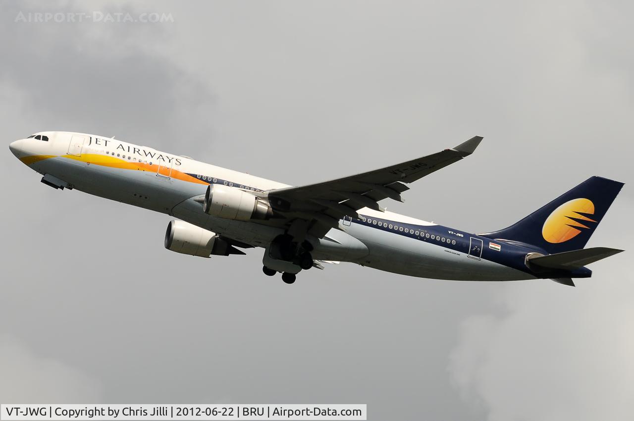 VT-JWG, 2007 Airbus A330-202 C/N 831, Jet Airways