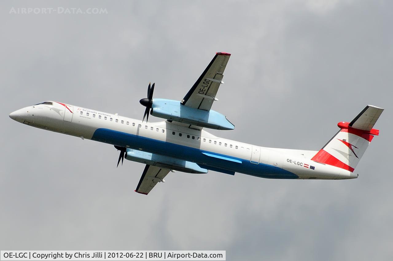 OE-LGC, 2000 De Havilland Canada DHC-8-402Q Dash 8 C/N 4026, Brussels Airlines