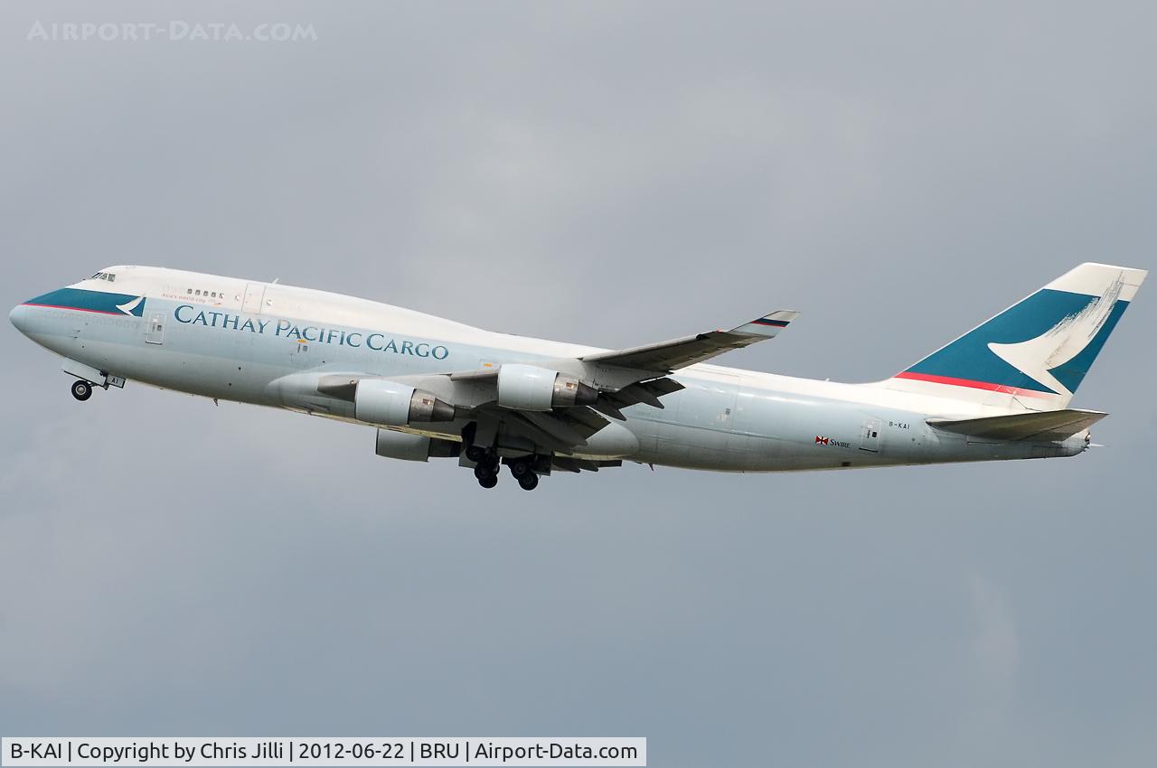 B-KAI, 1994 Boeing 747-412 C/N 27217, Cathay Pacific Cargo