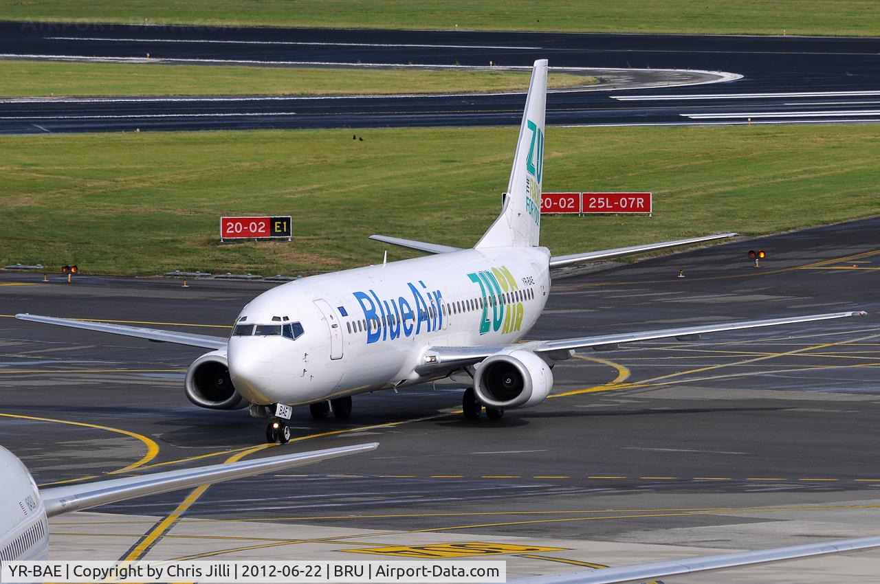 YR-BAE, 1997 Boeing 737-46N C/N 28723, Blue Air