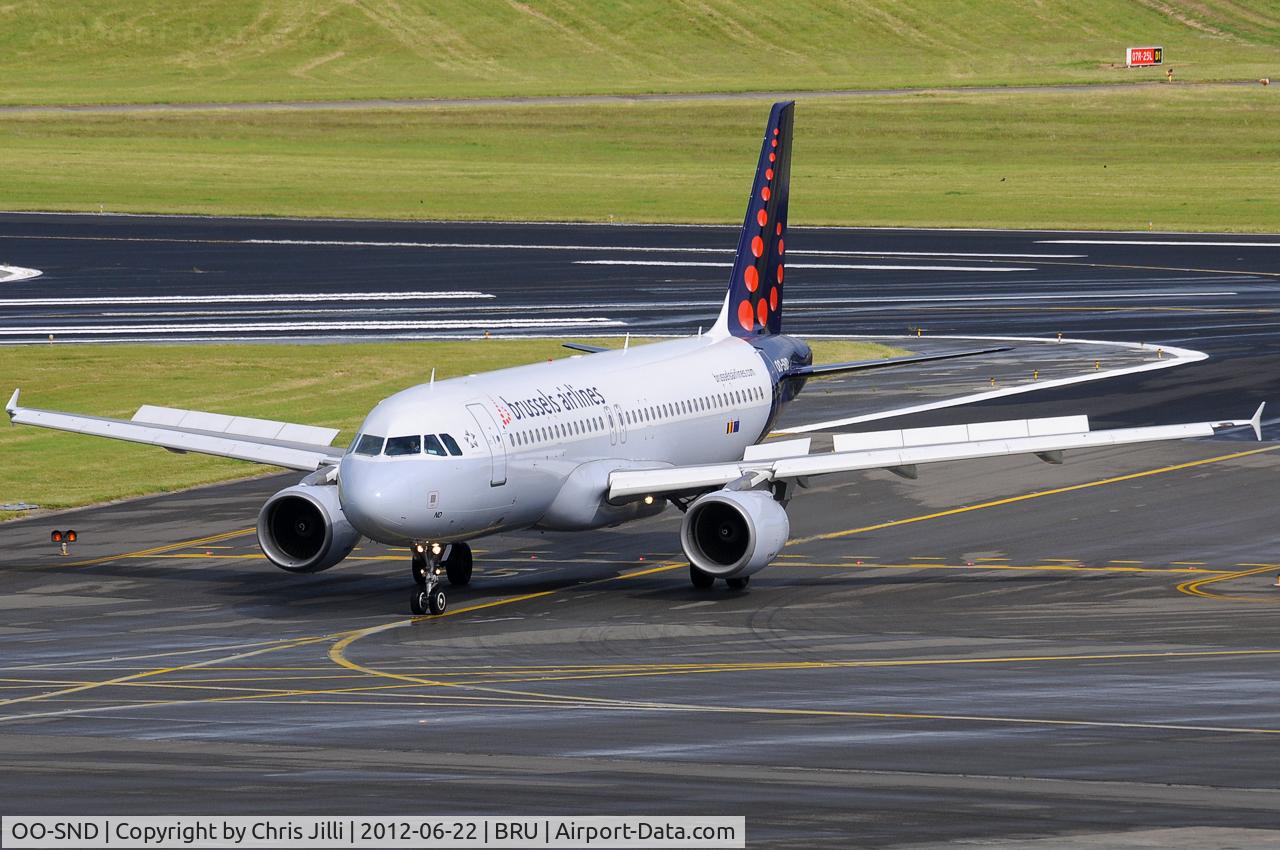 OO-SND, 2002 Airbus A320-214 C/N 1838, Brussels Airlines