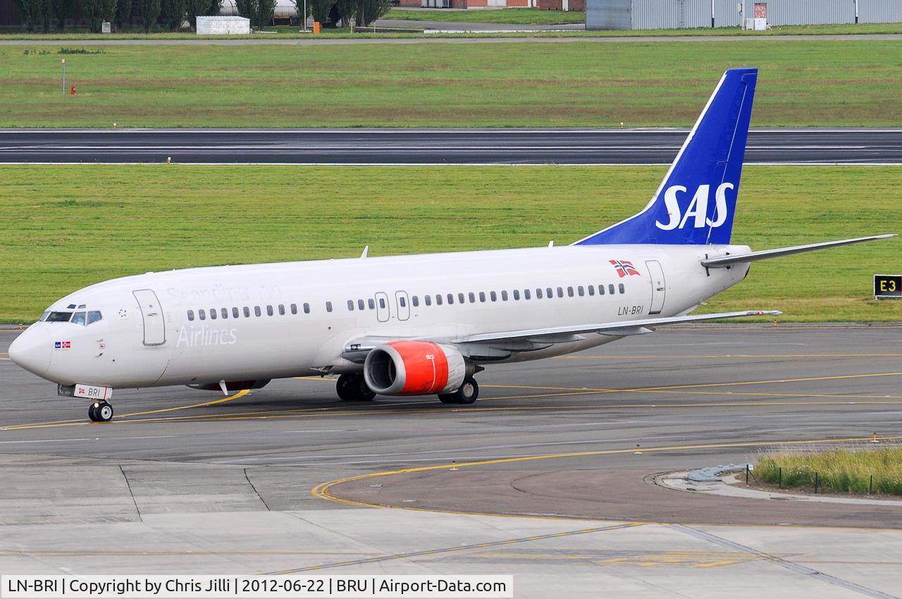 LN-BRI, 1990 Boeing 737-405 C/N 24644, SAS - Scandinavian