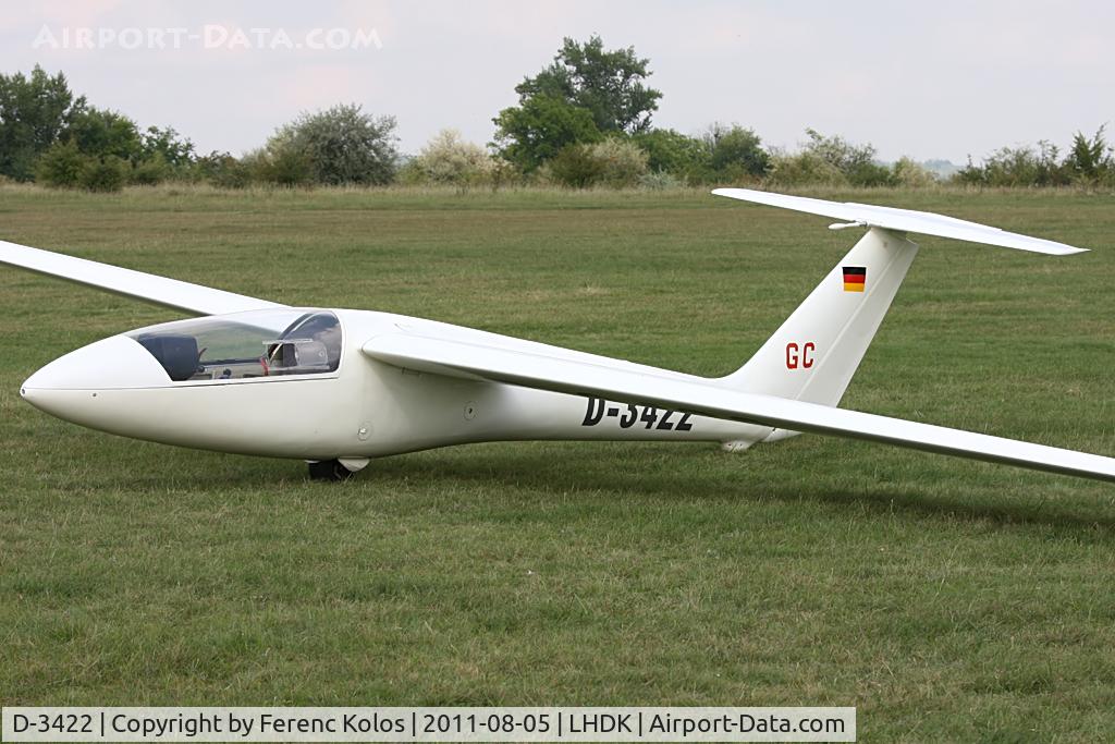 D-3422, 1972 PZL-Bielsko SZD-36A Cobra 15 C/N W-569, Dunakeszi
