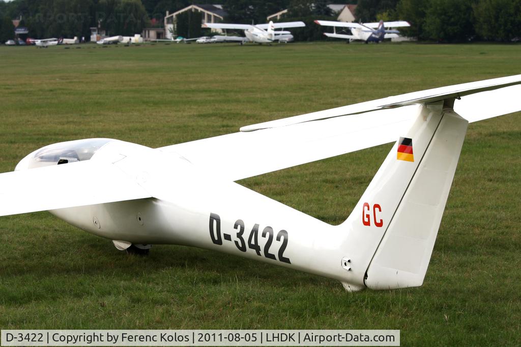 D-3422, 1972 PZL-Bielsko SZD-36A Cobra 15 C/N W-569, Dunakeszi