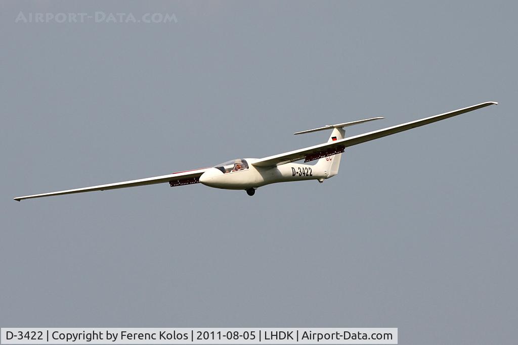 D-3422, 1972 PZL-Bielsko SZD-36A Cobra 15 C/N W-569, Dunakeszi