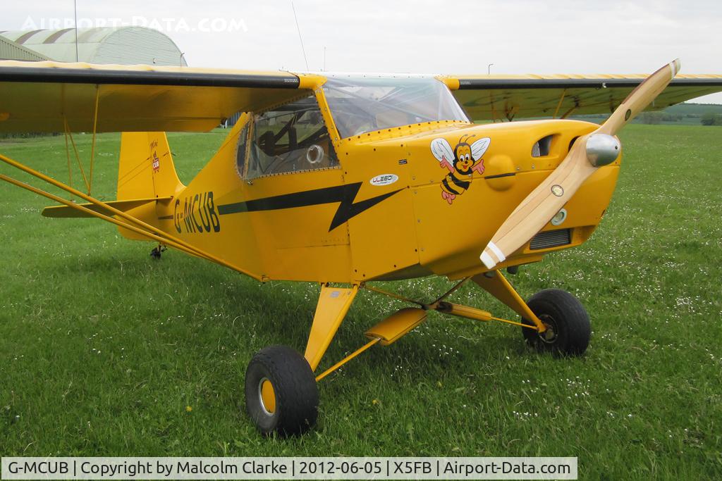 G-MCUB, 2007 Reality Escapade C/N PFA 345-14680, Escapade at Fishburn Airfield, June 2012.