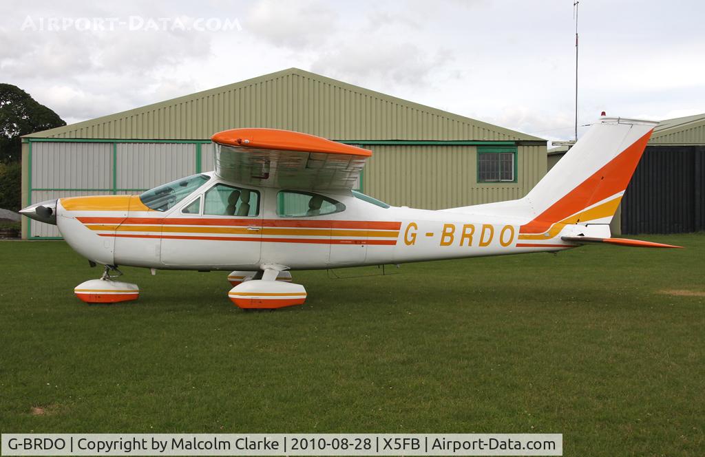 G-BRDO, 1975 Cessna 177B Cardinal C/N 17702166, Cessna 177B at Fishburn Airfield, August 2010.