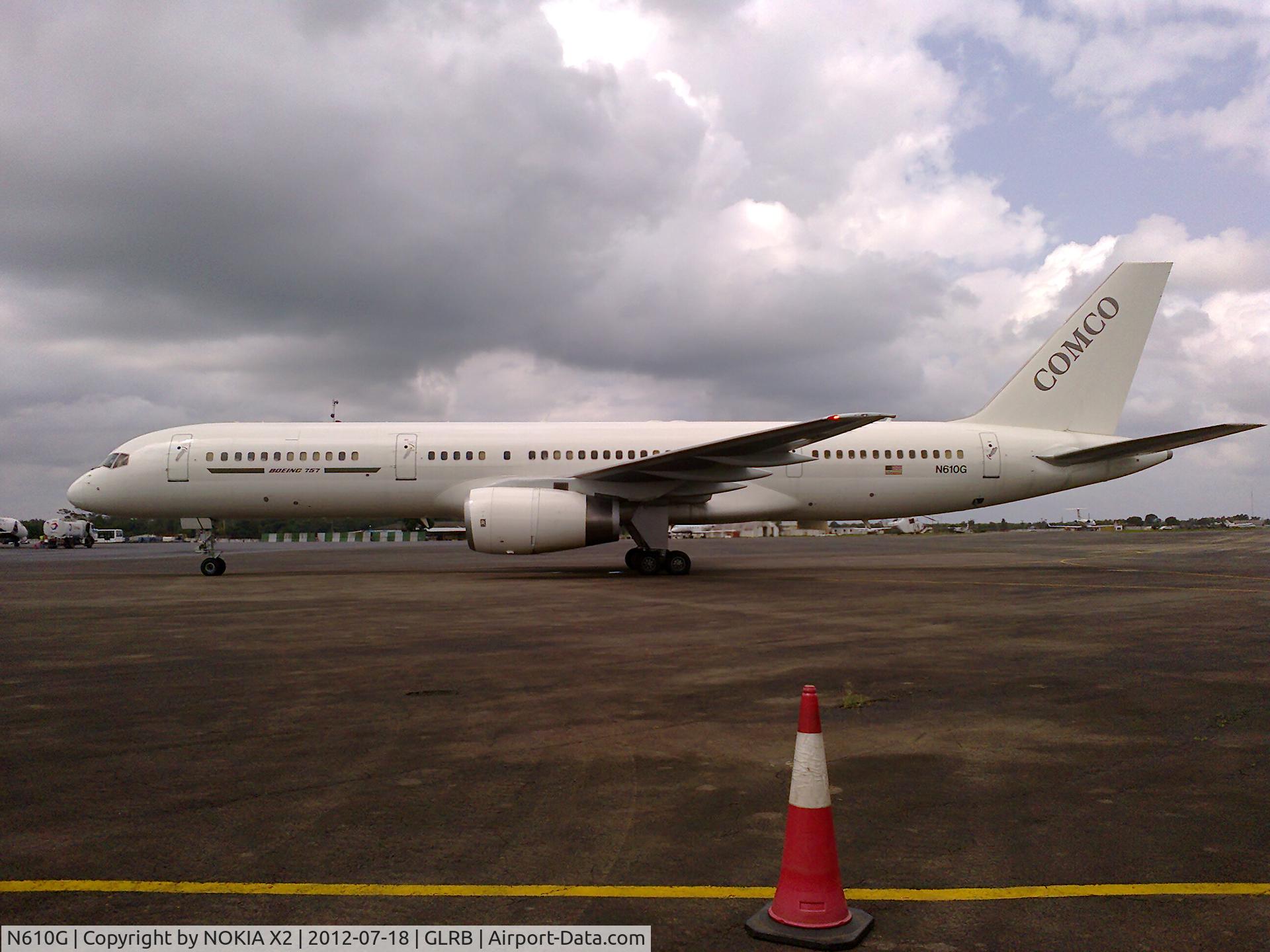 N610G, 1999 Boeing 757-22L C/N 29304, MONROVIA, LIBERIA