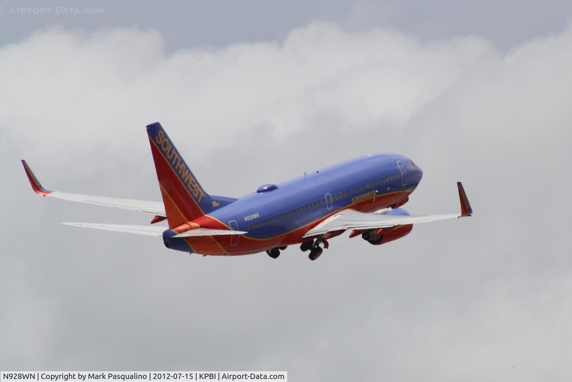 N928WN, 2008 Boeing 737-7H4 C/N 36890, Boeing 737-700