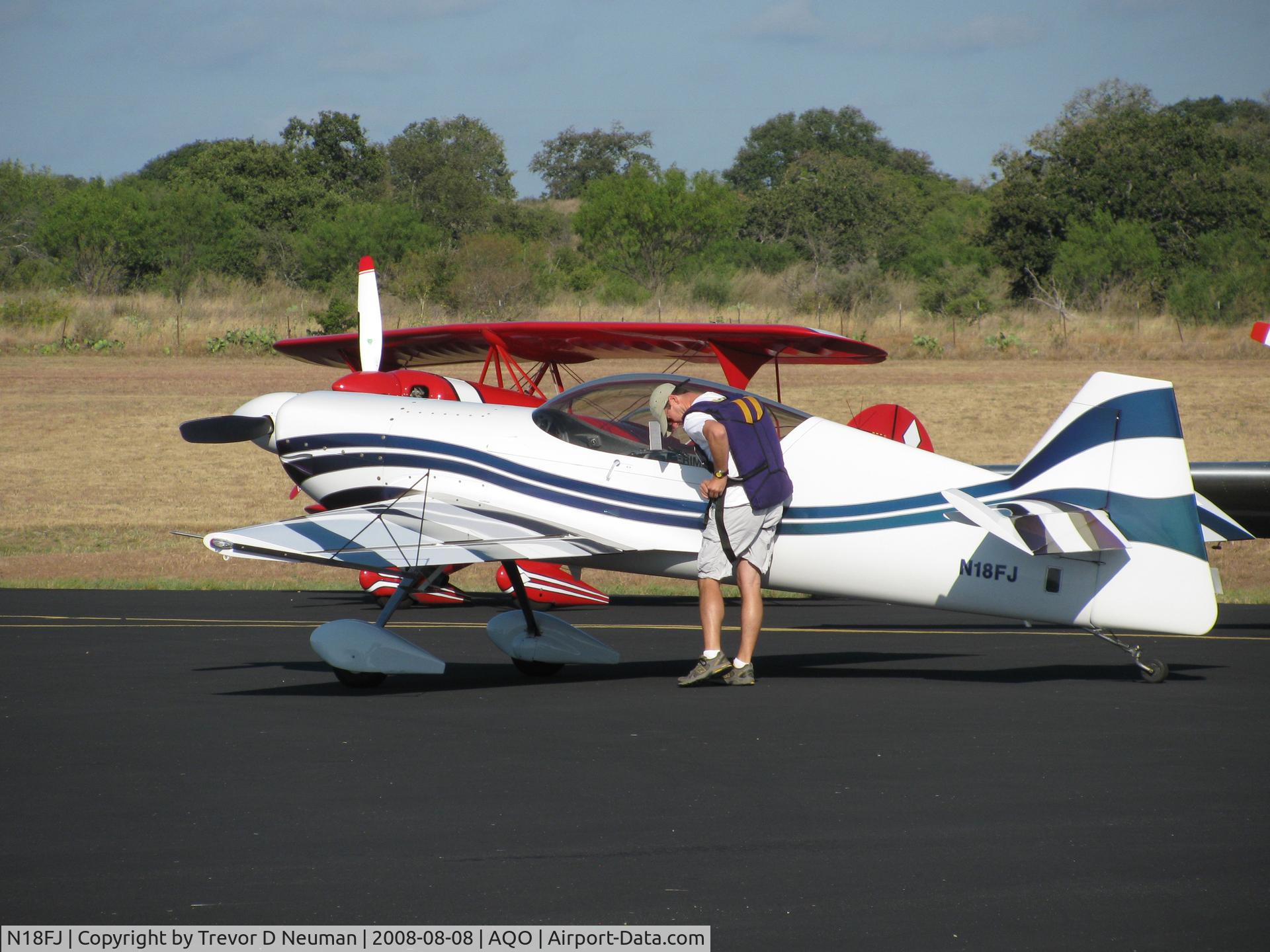 N18FJ, 1998 Giles G-202 C/N 018, Hammerfest,  Llano TX 2008