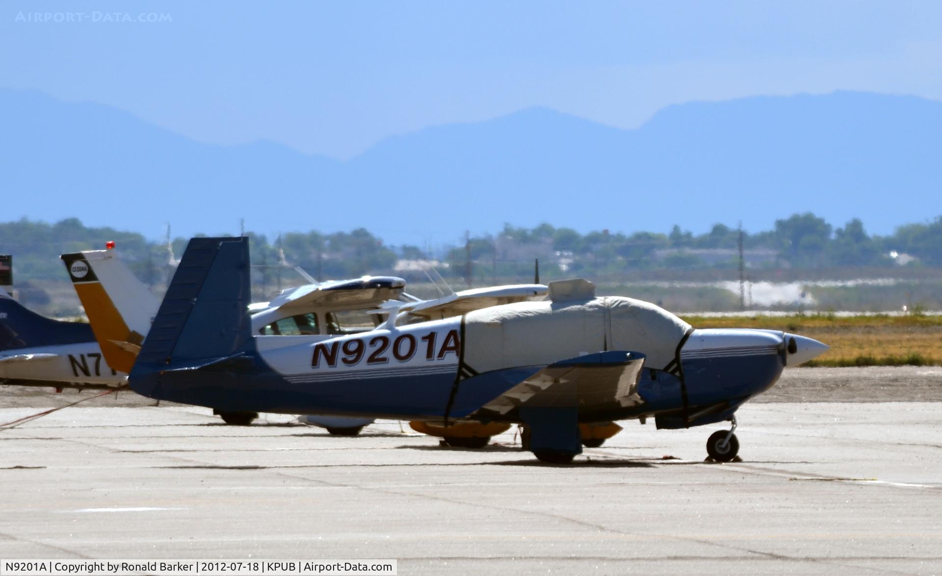 N9201A, 1978 Mooney M20J 201 C/N 24-0610, Pueblo