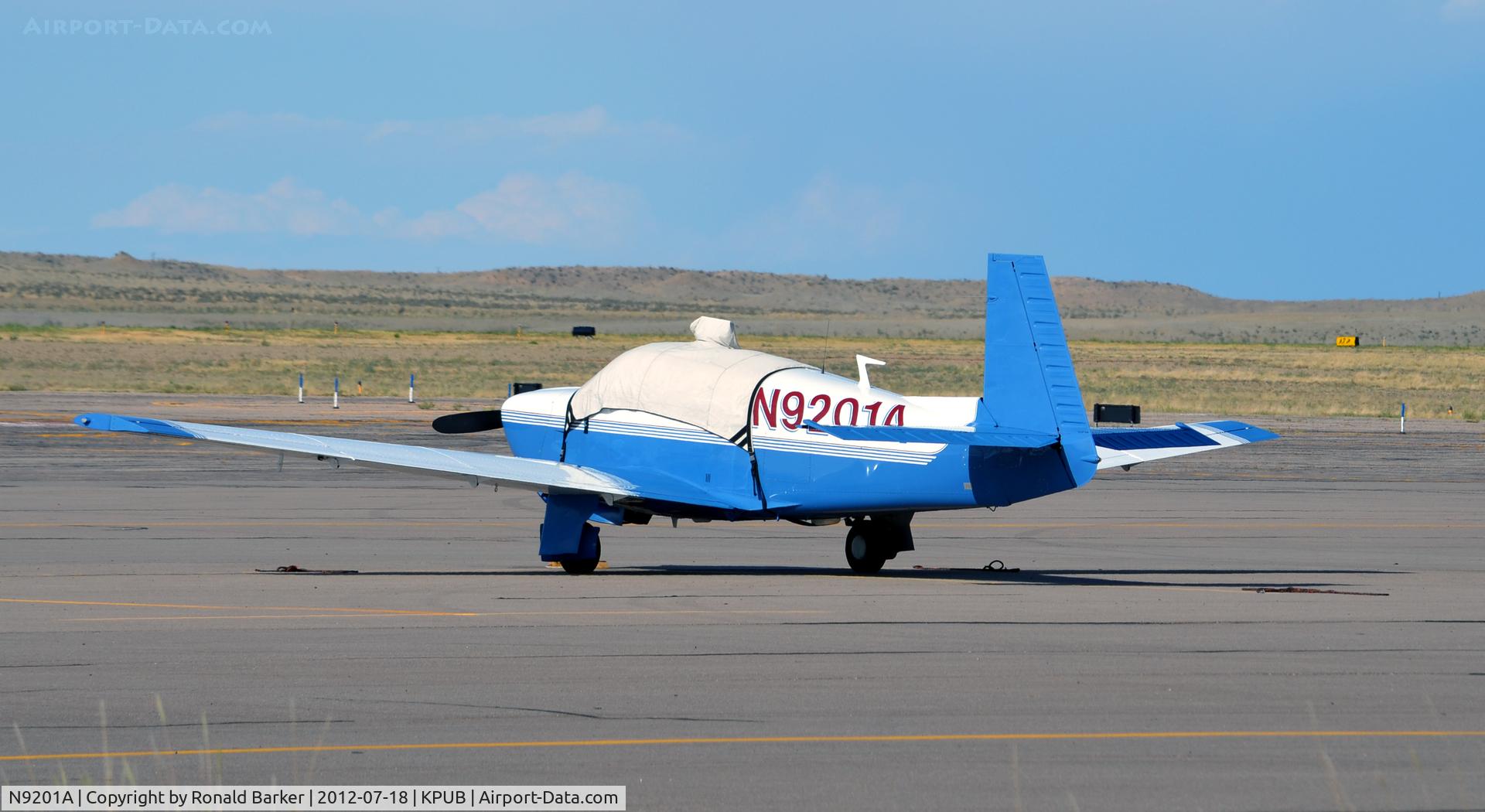 N9201A, 1978 Mooney M20J 201 C/N 24-0610, Pueblo