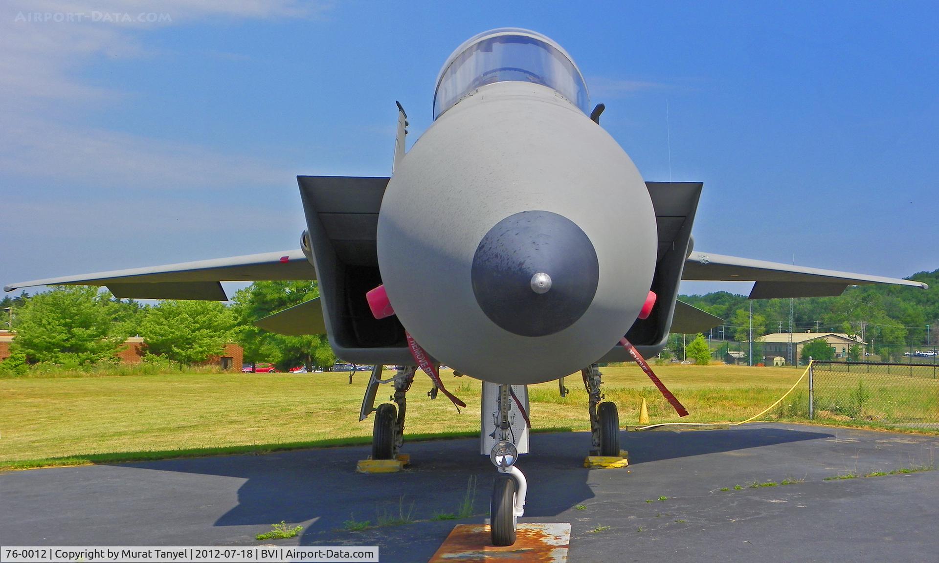 76-0012, 1976 McDonnell Douglas F-15A Eagle C/N 0191/A164, At the Air Heritage Museum off of BVI